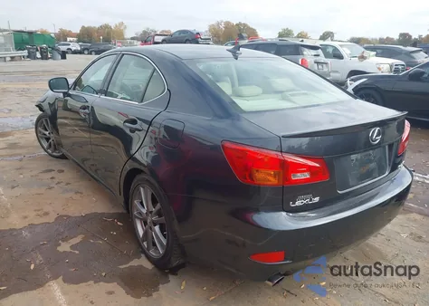 2008 Lexus Is 250 из США, поврежденный, VIN JTHBK262385082925